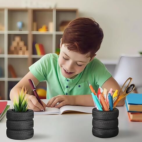 Adorable Cartoons Pencil Holders - Multifunctional Desktop Organizers (Football) in Saudi Arabia