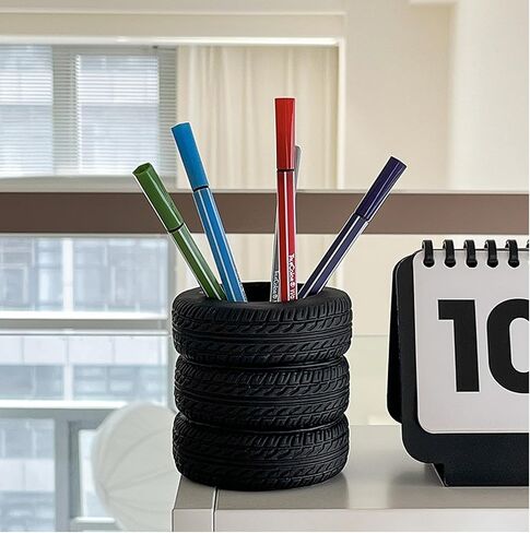 Adorable Cartoons Pencil Holders - Multifunctional Desktop Organizers (Football) in Saudi Arabia