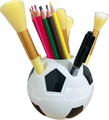 Adorable Cartoons Pencil Holders - Multifunctional Desktop Organizers (Football) in Saudi Arabia