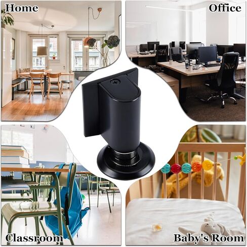 سدادات باب مغناطيسية قابلة للتعديل، توقف باب مغناطيسي لأسفل الباب، لا توجد مصدات أبواب غير مرئية للباب الداخلي، حامل صيد عالي التحمل للحفاظ على الفتح in Kuwait