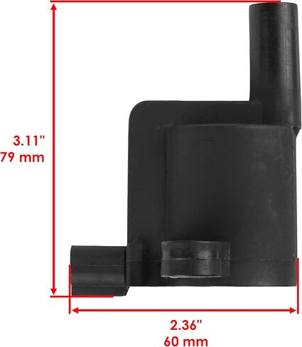 Caltric 4011834 Ignition Coil & Spark Plug Compatible with Polaris Sportsman 570 EFI 2014/450 HO 2016-2017 in Saudi Arabia