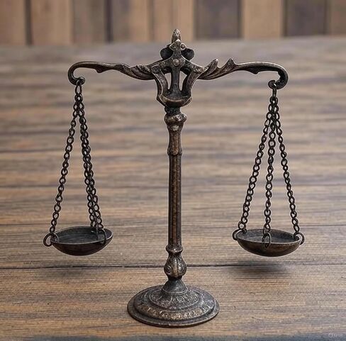 CraftTR Justice Scales Decor, Sculptures Home Decor, Greek Mythology Decor, Lawyer Gifts For Women, Goddess Statue, Statues For Home Decor, Lady Justice Figurine, Sculptures Home Decor Modern in Saudi Arabia