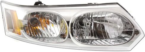 Garage-Pro Driver and Passenger Side Headlight for Saturn Ion 1 2 3 Trim 2003-2007 Halogen With bulb(s) Sedan Replaces# 15919399 15919400 in Saudi Arabia