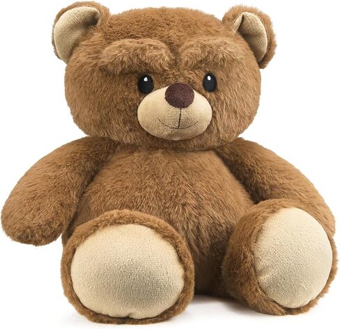 Dreamegg Bear الحيوانات المحشوة، وسادة تسخين الحيوانات المحشوة القابلة للاستخدام في الميكروويف للتشنجات وتخفيف الألم والقلق، غطاء قابل للغسل، هدايا لعبة قطيفة لطيفة غير معطرة قابلة للتسخين للنساء والفتيات البالغات والأطفال في عيد الميلاد in Kuwait