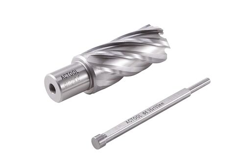 ACTOOL 1-1/8 بوصة قطر × 2 بوصة عمق القطع HSS ANNULAR Cutter مع 3/4 بوصة Weldon Shank in Kuwait