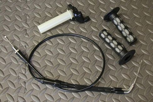 VITO's Banshee fits Mikuni carb twist throttle setup + grips + cable 1987-2006 in Saudi Arabia