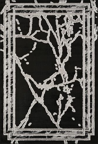 GLORY RUGS Area Rugs Marble 5x7 Cream Gold Carpet Modern Abstract Rug Living Room Dining Bedroom Rug in Kuwait