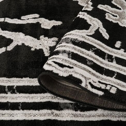 GLORY RUGS Area Rugs Marble 5x7 Cream Gold Carpet Modern Abstract Rug Living Room Dining Bedroom Rug in Kuwait