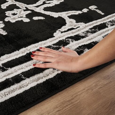 GLORY RUGS Area Rugs Marble 5x7 Cream Gold Carpet Modern Abstract Rug Living Room Dining Bedroom Rug in Kuwait