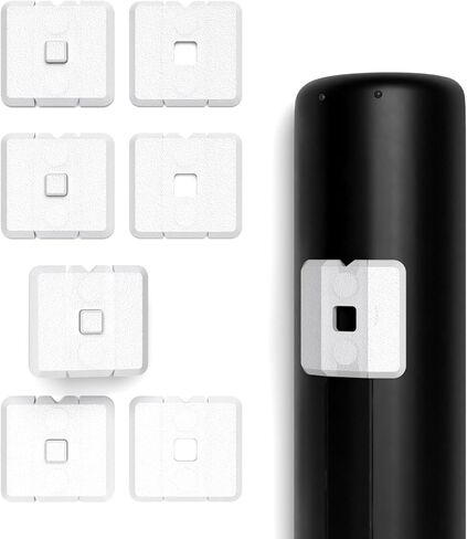 Magnetic Remote Control Holder – Wall-Mounted Organizer for TV, Air Conditioner & Electronic Remotes – Strong Magnetic Grip with Anti-Tilt & Drop Protection – Easy No-Drill Installation (Black) in Saudi Arabia