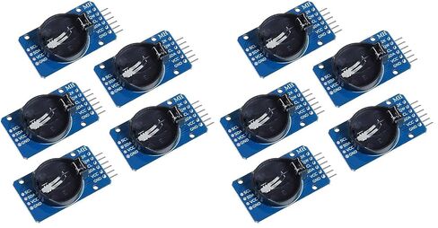 HiLetgo 5pcs DS3231 AT24C32 Clock Module Real Time Clock Module IIC RTC Module for Arduino Without Battery in Kuwait