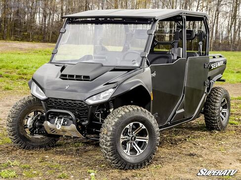 SuperATV Scratch-Resistant Full Windshield Compatible With Segway Fugleman UT10 | Crew Cab in Saudi Arabia