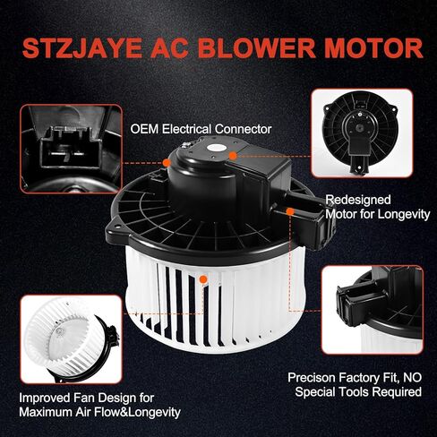700290 AC Heater Blower Motor HVAC Fan Compatible with Subaru for Forester 2014-2018, for Impreza 2012-2016, for WRX 2015-2018, for WRX STI 2016-2018 72223FJ001 75081 in Saudi Arabia