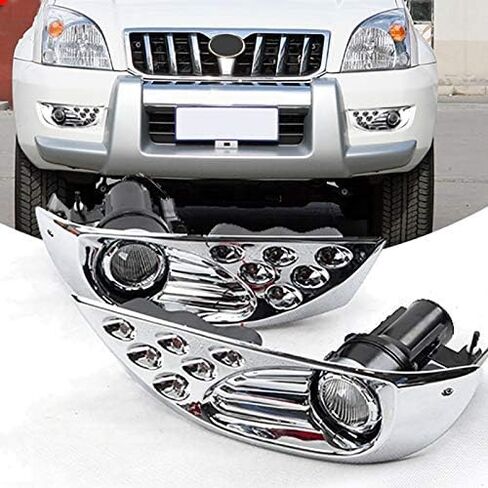 Front Fog Lights For Toyota Forland For Cruiser For Prado 120 Lc120 2003-2009 Car Front Bumper Fog Light in Saudi Arabia