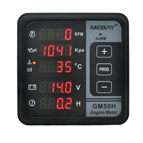 GM50H MK3 Engine Multi-Functional Diesel Generator Monitor with Water Temperature Oil Pressure Sensor(Oil 10mm) in Saudi Arabia