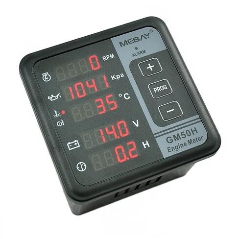 GM50H MK3 Engine Multi-Functional Diesel Generator Monitor with Water Temperature Oil Pressure Sensor(Oil 10mm) in Saudi Arabia