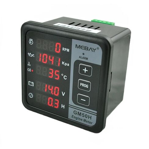 GM50H MK3 Engine Multi-Functional Diesel Generator Monitor with Water Temperature Oil Pressure Sensor(Oil 10mm) in Saudi Arabia