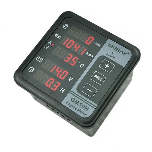 GM50H MK3 Engine Multi-Functional Diesel Generator Monitor with Water Temperature Oil Pressure Sensor(Oil 10mm) in Saudi Arabia