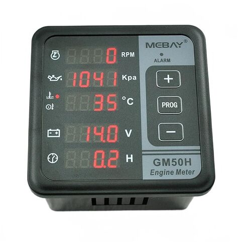 GM50H MK3 Engine Multi-Functional Diesel Generator Monitor with Water Temperature Oil Pressure Sensor(Oil 10mm) in Saudi Arabia