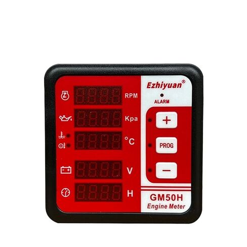 GM50H MK3 Red Engine Multi-Function Digital Instrument Diesel Generator Monitor with GM50HR with R485 Communication Function in Saudi Arabia