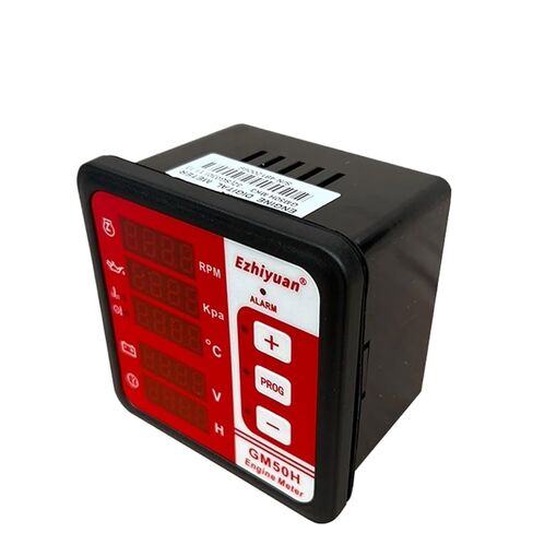 GM50H MK3 Red Engine Multi-Function Digital Instrument Diesel Generator Monitor with GM50HR with R485 Communication Function in Saudi Arabia