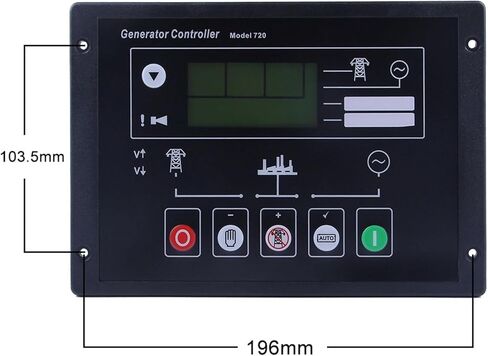DSE720 AMF Auto Start Diesel Generator Controller Module Alternator Control Board Genset Spare Parts in Saudi Arabia