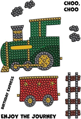 Craft BuddyUS CCST96: Craft Buddy Crystal Art Full of STEAM A6 Stamp Set in Saudi Arabia