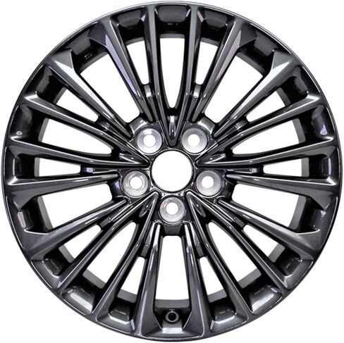 حافة عجلة جديدة من سبائك الألومنيوم باللون الرمادي الفحمي الداكن مقاس 18 × 8 بوصة مقاس 18 بوصة تناسب تويوتا أفالون 2019 2020 2021 2022 | ALY75233U30N in Saudi Arabia