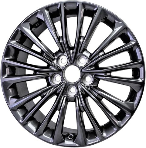 حافة عجلة جديدة من سبائك الألومنيوم باللون الرمادي الفحمي الداكن مقاس 18 × 8 بوصة مقاس 18 بوصة تناسب تويوتا أفالون 2019 2020 2021 2022 | ALY75233U30N in Saudi Arabia