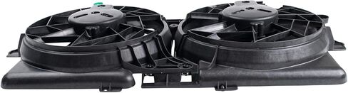 Radiator Dual Cooling Fan Assembly Compatible with 2005-2007 Ford Escape 2005-2006 Mazda Tribute Mercury Mariner MA3115129 in Saudi Arabia