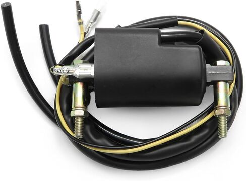 Universal 1 Ohm Dual Output Ignition Coil - 6 Volt - 90mm Spaced Mounts in Saudi Arabia