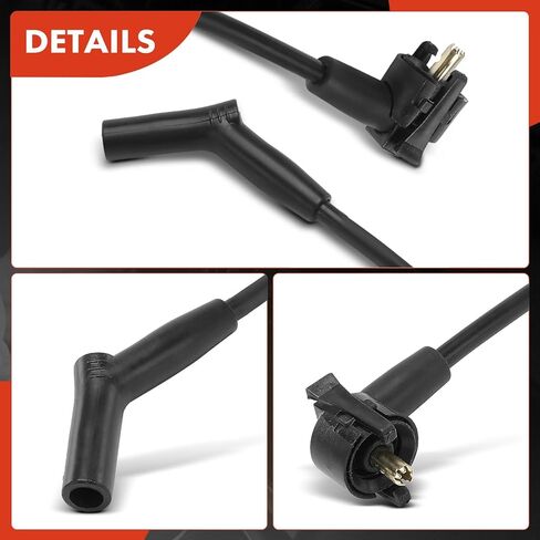 A-Premium 8PCS Spark Plug Wires Compatible with Ford Explorer 1996-1997 5.0L & Mercury Mountaineer 1997 5.0L in Saudi Arabia