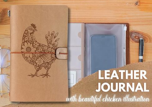 InnoBeta Chicken Gifts for Women/Men, Gifts for Chicken Lover, Chicken Journal, Notebook, Sketchbook, Travel Diary, 7.8x5 Inches in Saudi Arabia