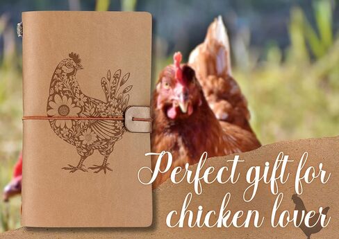 InnoBeta Chicken Gifts for Women/Men, Gifts for Chicken Lover, Chicken Journal, Notebook, Sketchbook, Travel Diary, 7.8x5 Inches in Saudi Arabia
