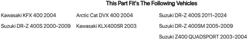 Tusk Water Pump Repair Kit Compatible with Suzuki DR-Z 400S 2000-2024/Z400 Quadsport 2003-2004 in Saudi Arabia