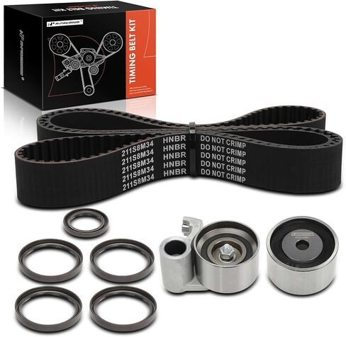 A-Premium Engine Timing Belt Kit Compatible with Toyota Tundra 2000-2009, 4Runner 2003-2009, Sequoia, Land Cruiser & Lexus SC430, SC400, LX470, LS430, LS400, GX470, GS430, GS400-4.0L 4.3L 4.7L in Saudi Arabia