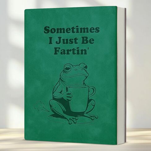 Funny Frog Notebook, Sometimes I Just Be Fartin Journal, Gag Gifts for Women Men Friends Coworkers - Blue in Saudi Arabia