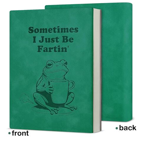 Funny Frog Notebook, Sometimes I Just Be Fartin Journal, Gag Gifts for Women Men Friends Coworkers - Blue in Saudi Arabia