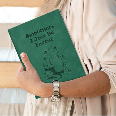 Funny Frog Notebook, Sometimes I Just Be Fartin Journal, Gag Gifts for Women Men Friends Coworkers - Blue in Saudi Arabia