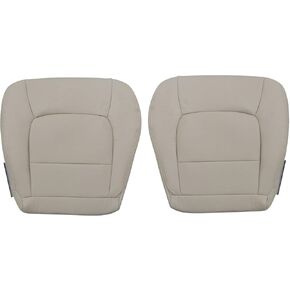 Priprilod Tan Microfiber Leather Driver and Passenger Side Bottom Replacement Seat Cover Compatible with Lexus LX470 1998 1999 2000 2001 2002 2003 2004 2005 2006 2007 in Saudi Arabia