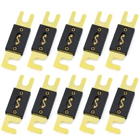 Baomain Bolt Fuse ANL-B 200A 200Amp للسيارات نظام الصوت ورقة الذهب لهجة RoHS 10 حزمة in Kuwait