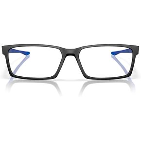 Oakley Men's OX8060 Overhead Rectangular Prescription Eyewear Frames, Matte Olive Ink/Demo Lens, 59 mm in Kuwait