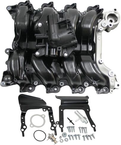 Engine Upper Intake Manifold Assembly fits for Ford E-150 E-250 2007-2008, F-150 2007-2008 Lobo 2007-2008, SOHC 8Cyl 4.6L Replacement for 615-375 in Saudi Arabia