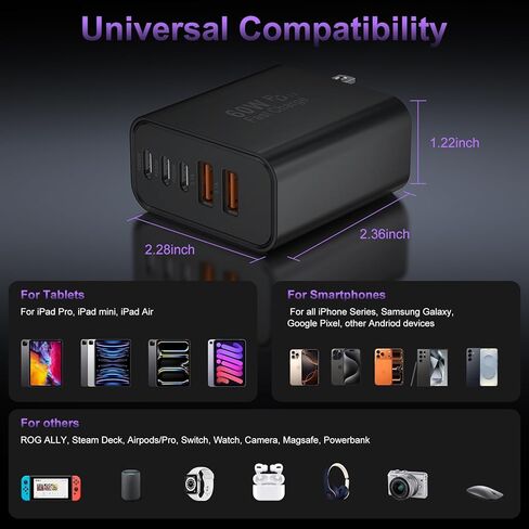 S24/S24 Ultra Charger, Super Fast Type C Charger, PD 25W USB-C Wall Charger for Samsung Galaxy S24 Ultra/S24/S23/S22/ S21/S20/Note 20/Note 20 Ultra/Note 10/Note10+, Type C Charger Block + 4-ft Cable in Kuwait