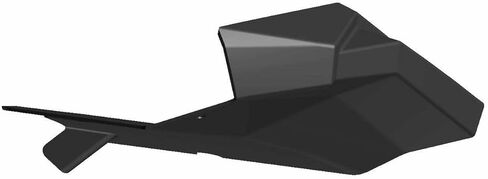 Polaris Ranger ASM-Fender, Clip, Black, Genuine OEM Part 2637574-070, Qty 1 in Saudi Arabia