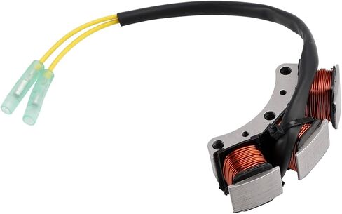 3-Pole Auxiliary Stator Assembly 2-Wire Fit for Mercury 6HP 8HP 9.9HP 2T 1999-2005,10HP 15HP 20HP 25HP 2T 1999-2006# 86704T11 in Saudi Arabia