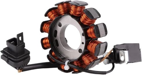 9692975 Stator Ignition Coil Compatible with Piaggio Fly 50 2005-2013| Liberty/Zip 50 2000-2006|Skipper 125 2000-2002/150 2000 2001 2003|Free 100 2002-2003 Replaces ‎638993 969228 AP8551076 in Saudi Arabia