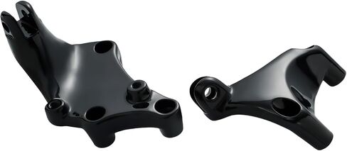 Rear Passenger Foot Peg Mount Kit Fit Harley Sportster XL883 1200 Forty Eight Seventy Two 2014-later Gloss Black in Saudi Arabia