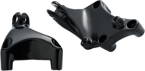 Rear Passenger Foot Peg Mount Kit Fit Harley Sportster XL883 1200 Forty Eight Seventy Two 2014-later Gloss Black in Saudi Arabia