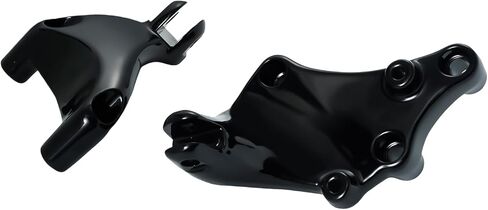 Rear Passenger Foot Peg Mount Kit Fit Harley Sportster XL883 1200 Forty Eight Seventy Two 2014-later Gloss Black in Saudi Arabia